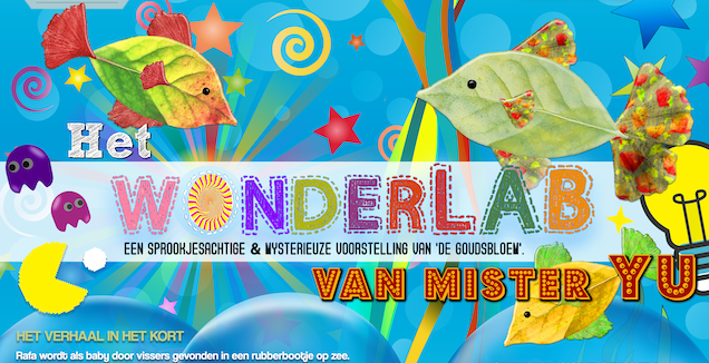 De voorstelling ‘het WonderLAB van YU’.